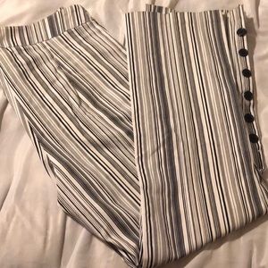 Nice Striped Work Pants (NWOT)